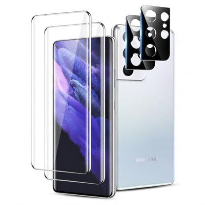 V-PORYADKU 2+2 Pack for Samsung Galaxy S21 Ultra Screen Protector - size: 6.8 inch