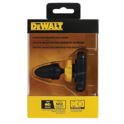 DEWALT Heavy Duty Magnetic Phone Holder for Car, Universal Air Vent