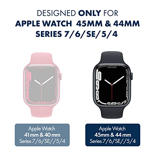 ArmorSuit 6 Pack Dry-Shield Screen Protector for Apple Watch Series 7 45mm & Series 6/SE/5/4 44mm Dry Installation HD Clear TPU Film - size: 45/44mm