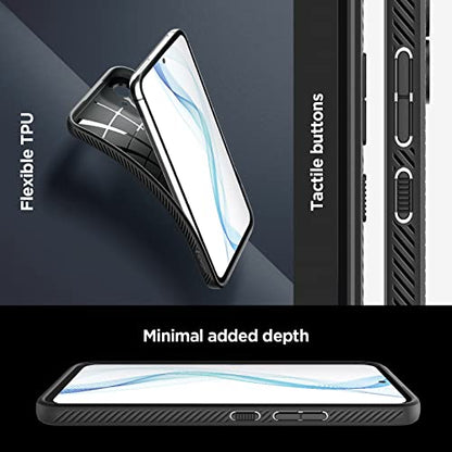 Spigen Liquid Air Designed for Galaxy A54 5G Case (2023) - Matte Black - size: Galaxy A54 5G