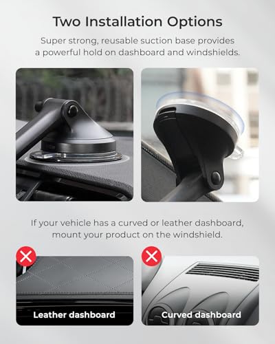 iOttie iTap 3 Magnetic Dash & Windshield Car Mount for Smartphone iPhone 18 - style: Dash Mount