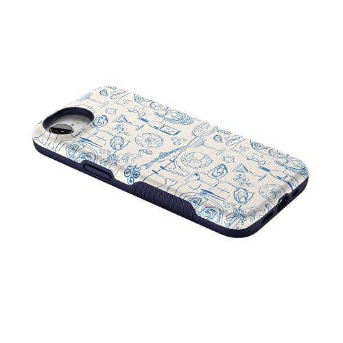 Casely iPhone 16e Case | Amalfi Aperitivo | Dolce Vita | Bold Protective Design | Compatible with MagSafe - color: Amalfi Aperitivo | Dolce Vita