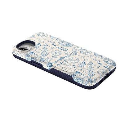Casely iPhone 16e Case | Amalfi Aperitivo | Dolce Vita | Bold Protective Design | Compatible with MagSafe - color: Amalfi Aperitivo | Dolce Vita
