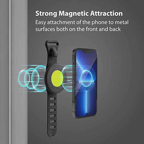 Bone Magnetic Gym Phone Mount, MagSafe Workout Phone Holder + Mag Sticker