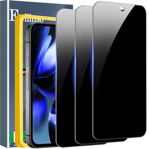 Ferilinso Privacy Screen Protector for Google Pixel 9A, Tempered Glass - size: Google Pixel 9A