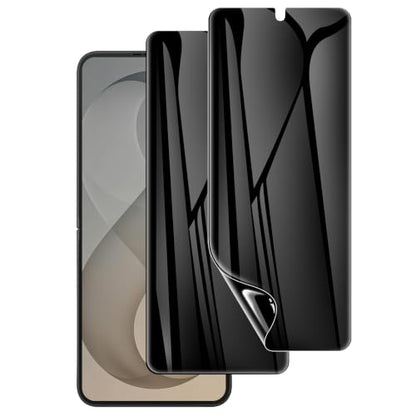 LYWHL 2 Pack Z Flip 8 Privacy Screen Protector, Anti-Spy Private Flexible Inner Film [Non-Glass] for Samsung Galaxy Z Flip 8, Full Coverage, Case Friendly, Bubble Free, Anti-Scratch, Self-Healing - size: Samsung Galaxy Z Flip 8