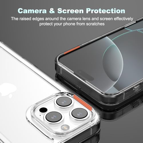 for iPhone 16 Pro Max Clear Bumper Frame No-Back Case, Slim Fit Ultra-Light Anti-Yellowing Transparent Protection Heat Dissipation Bezel Phone Cover Case 6.9" 2024 - color: Clear, size: iPhone 16 Pro Max