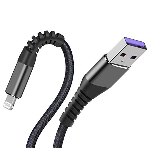 [ Apple Certified 2pack ] iPhone Charger,Lightning Cable, Fast Charging Cables for Apple iPhone 12/11/11Pro/11Max/ X/XS/XR/XS Max/8/7/6/5S/SE/iPad Mini Air (6ft, Grey) - color: Grey, size: 6foot
