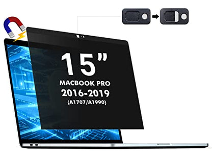 Magnetic Privacy Screen for Macbook Pro 15 inch (2016-2019, A1707, A1990) - size: MacBook Pro 15 inch（2016-2019）