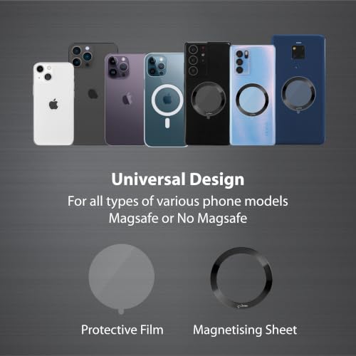 Bone Magnetic Gym Phone Mount, MagSafe Workout Phone Holder + Mag Sticker