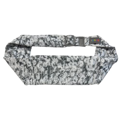BANDI Running Belt for Women & Men – USA Made No-Bounce Adjustable Waist Pack & Secure Fanny Pack – Fits All Phones, Gels & Essentials – Zipper-Free, Medical Device Friendly - color: Meadowland