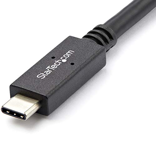 StarTech 3.3ft/1m USB-C Cable, USB 10Gbps, 100W PD, 8K 60Hz/4K 144Hz - size: 3 ft / 1m, style: USB 3.1 - C to C