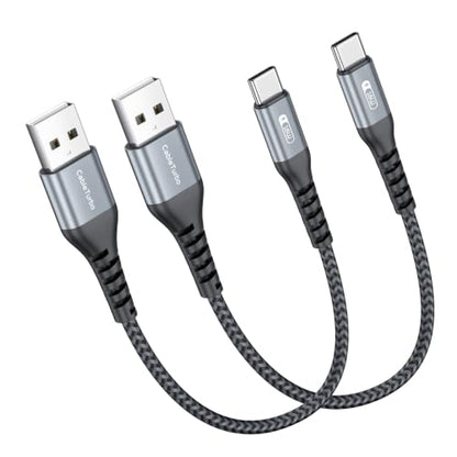 Short USB to USB C Cable 1FT [2-Pack] - size: 1ft