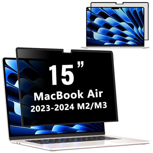 Removable Privacy Screen for MacBook Air 15 inch (2023-2026, M2,M3,M4,M5) - size: MacBook Air 15.3 inch