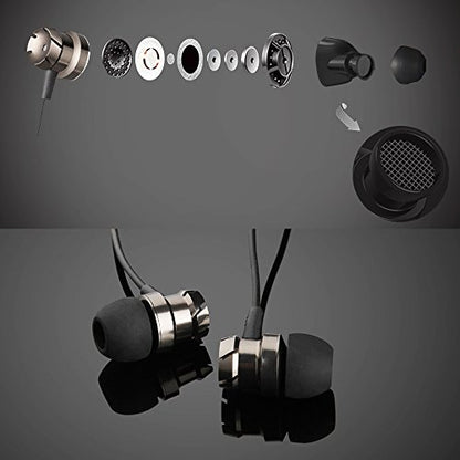 SourceTon 3 Packs Wired Earbuds with Microphone & Remote, in Ear Earphone Stereo Sound Noise Isolating Tangle Free for Smartphones, Laptops, Gaming, Fits All 3.5mm Interface Device - color: Black
