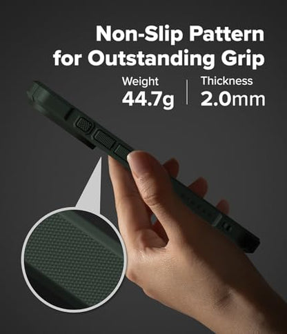 Ringke for iPhone 17 Pro Case [Rugged Gear Magnetic Dark Green] - color: Magnetic Dark Green, size: iPhone 17 Pro