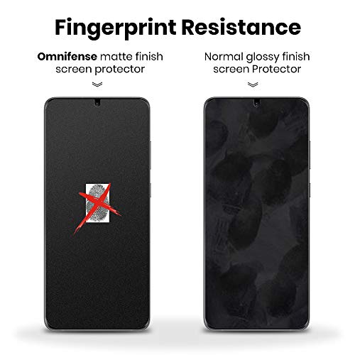 Galaxy S20 Ultra Screen Protector Matte Privacy Soft Film (NOT Tempered Glass)[2 Pack], Matte Finish Surface Anti Glare 2 Way Anti Spy Privacy Protection Full Adhesive Support Ultrasonic Fingerprint Sensor for Samsung Galaxy S20 Ultra