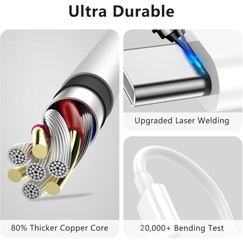 USB C Cable 10 FT 2-Pack,Data Transfer and Fast Charging Cable - size: 10FT+10FT