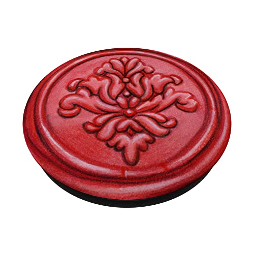 Red Letter Wax Seal PopSockets Swappable PopGrip