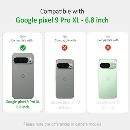 for Google Pixel 9 Pro XL Lanyard Case Clear Adjustable Neck Shoulder Crossbody Strap Mobile Cover Durable Soft Cover Women Shockproof Protective Phone Case for Pixel 9 Pro XL - Rainbow - size: for Google Pixel 9 pro XL