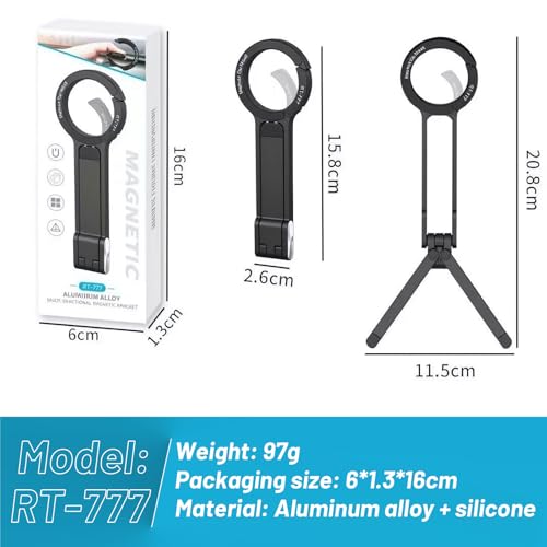 Magnetic Phone Holder, Mini Phone Tripod Portable Stand for Outdoor