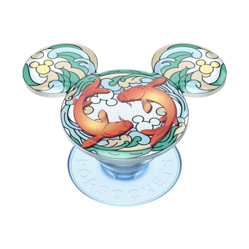 PopSockets Adhesive Phone Grip, Holder- Mickey Koi - color: Mickey Koi, style: Adhesive