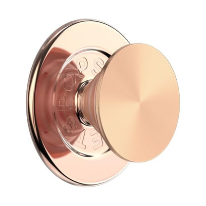 PopSockets Phone Grip for MagSafe, Magnetic Holder- Radial Rose Gold - color: Radial Rose Gold, style: MagSafe