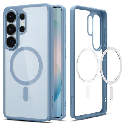 Spigen for Galaxy S26 Ultra Case, Ultra Hybrid MagFit [Anti-Yellowing] [Compatible with MagSafe] [Fast Wireless Charging] - Light Blue - color: Light Blue, size: Galaxy S26 Ultra