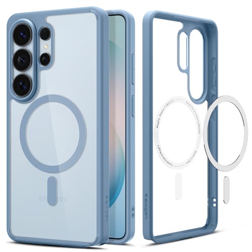 Spigen for Galaxy S26 Ultra Case, Ultra Hybrid MagFit [Anti-Yellowing] [Compatible with MagSafe] [Fast Wireless Charging] - Light Blue - color: Light Blue, size: Galaxy S26 Ultra