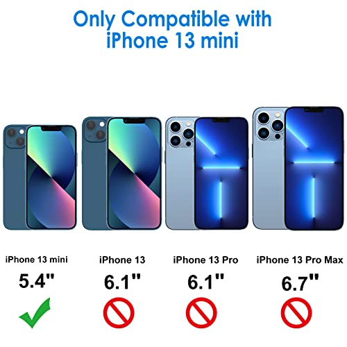 JETech Screen Protector for iPhone 13 mini, 2+2 Pack - size: iPhone 13 mini