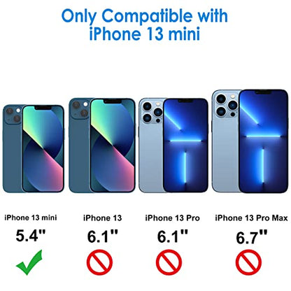 JETech Screen Protector for iPhone 13 mini, 2+2 Pack - size: iPhone 13 mini