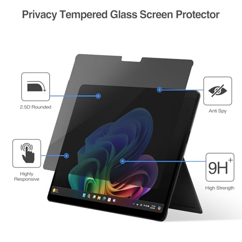 ProCase Privacy Screen Protector for Surface Pro 11 13 Inch 2024 Release - size: 13" PRO 11