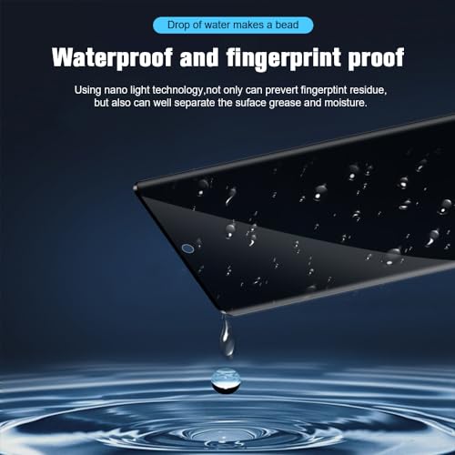 [2 Pack] Galaxy S20 Plus Privacy Screen Protector, 3D Curved Tempered Glass Anti-Spy 9H Hardness Film for Samsung Galaxy S20 Plus 6.7 " [Don’t Support Fingerprint Unlock] Scratch Resistant Bubble Free