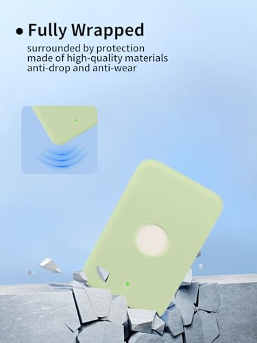 Compatible with Apple iPhone Air MagSafe Battery,UYRUREL Premium Silicone Shockproof Protection Ultra-Thin Design, Comfortable and Skin-Friendly,Matcha Green. - color: Matcha Green
