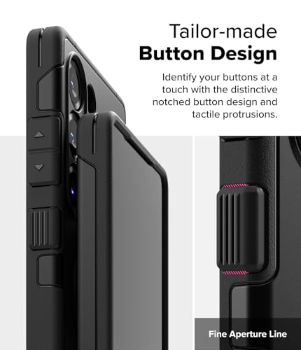 Ringke for Samsung Galaxy S25 Ultra Case [Alles Black] | Compatible with MagSafe, 360° Rotating Kickstand, Enhanced Camera Lens Protection, Powerful Magnet - color: Black, size: Galaxy S25 Ultra