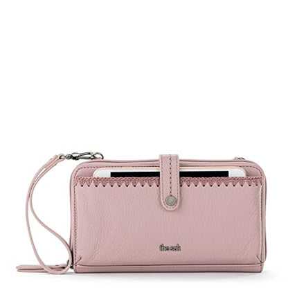 The Sak Iris Smartphone Crossbody Purse - Small Women's Cellphone Bag & Wallet For Everyday- Convertible Wristlet With Zipper | Fits Most Smartphones, Card Slots & Zip Pocket, Detachable Wristlet & Crossbody Straps, Hands-Free for Travel & Errands - color