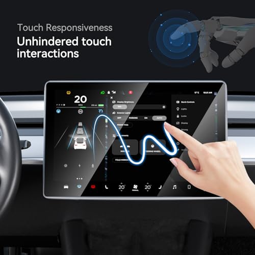Screen Protector for Tesla Model Y (2020-2024)/Model 3 (2017-2023) - size: 15" Model Y/3-G