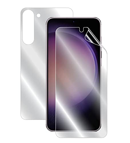 IPG For SAMSUNG Galaxy S23 Plus FULL BODY Hydrogel Protector Invisible Touch Screen Sensitive Ultra HD Clear Film Anti Scratch Skin Guard - Smooth/Self-Healing/Bubble -Free Screen & Back