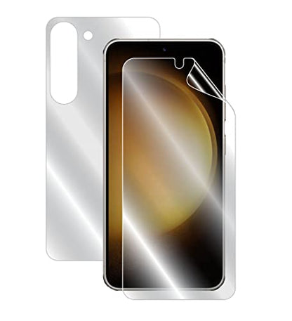 IPG For SAMSUNG Galaxy S23 FULL BODY Hydrogel Protector Invisible Touch Screen Sensitive Ultra HD Clear Film Anti Scratch Skin Guard - Smooth/Self-Healing/Bubble -Free Screen & Back