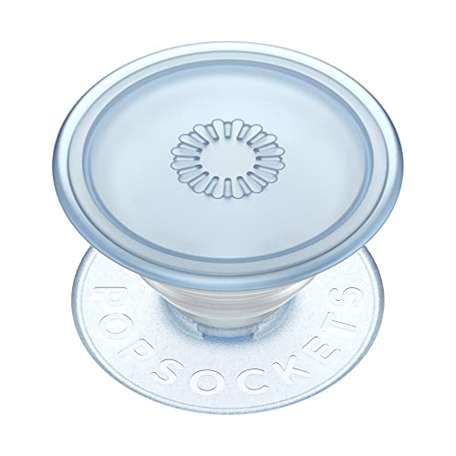 PopSockets Adhesive Phone Grip, Holder- Ice Blue - color: Plant Ice Blue, style: Adhesive