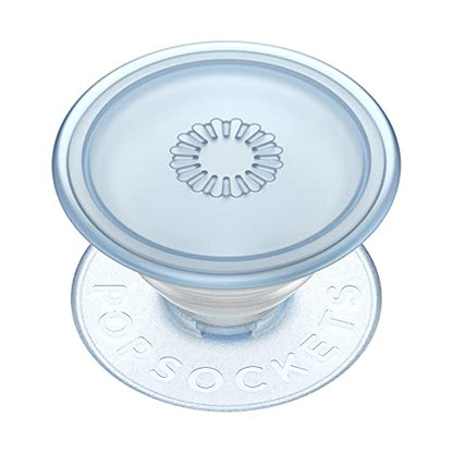 PopSockets Adhesive Phone Grip, Holder- Ice Blue - color: Plant Ice Blue, style: Adhesive