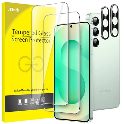 JETech Screen Protector for Galaxy S25 Plus, 2+2 Pack - size: Galaxy S25 Plus