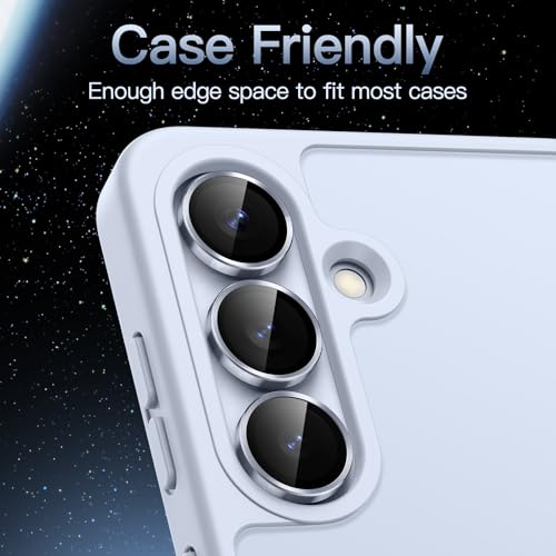 JETech Camera Lens Protector for Samsung Galaxy S25, Icyblue, 1 Set - color: Icyblue