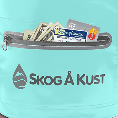Skog Å Kust DrySak Roll Top Waterproof Bag, 5, 10 & 20 Liter - color: Mint, size: 20 Liter