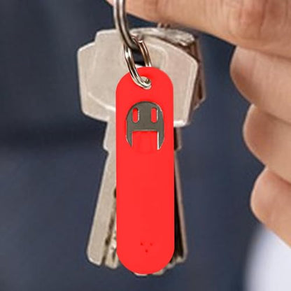 Sim Card Removal Tool - Sim Ejector Tool | Sim Card Tray Eject Pin with Detachable Keychain & Silicone Case | Sim Card Tray Opening Tool Eject Pins Needle Opener Ejector for Smartphone, Red