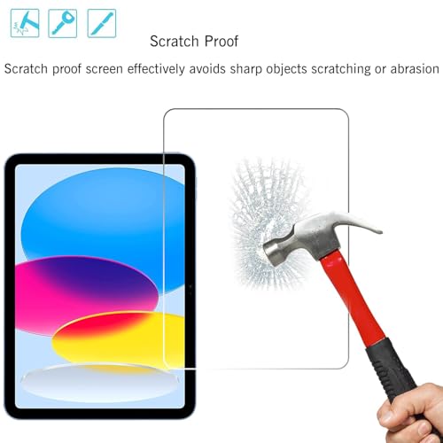 Ailun 2Pack Screen Protector for iPad A16 2025 11th 11"/10th Gen 2022 10.9"
