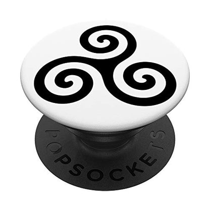 Wicca Triskele Triskelion PopSockets PopGrip: Swappable Grip for Phones & Tablets