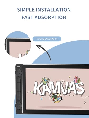 [2 Pack] Screen Protector for HUION Kamvas 13 (Gen 3) 13.3 Inch Drawing Tablet, Flexible TPU Film Compatible with HUION Kamvas 13 Gen3 13.3",Anti-Scratch Ultra-Thin.(Not tempered glass)
