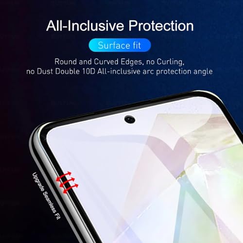 [2 Pack] Hydrogel Flexible Screen Protector for Samsung Galaxy A57 - color: Samsung Galaxy A57