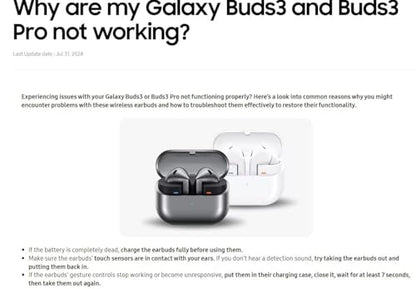 Samsung Galaxy Buds 3 Pro AI True Wireless Bluetooth Earbuds, Noise Cancelling, Sound Optimization, Redesigned Comfort Fit, Silver [US Version, Amazon Exclusive, 2Yr Warranty] - color: Silver, style: Buds 3 Pro